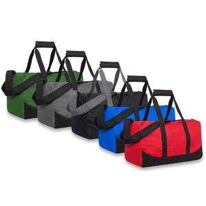 Sac de sport unisexe personnalisé en polyester imperméable avec compartiment sec/humide et compartiment à chaussures zippé pour le fitness - Product Image 1