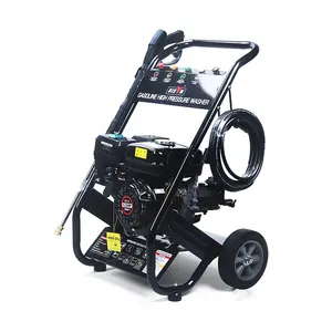 Bison Oem 2.4Gpm 210 Cc Petrol Power 180 Bar 2600 Psi High Pressure Washer With Manual Start