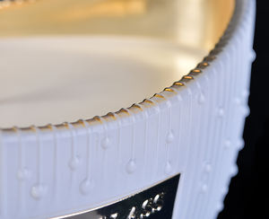 Luxury Trắng Và Mạ Điện Thuyền <span class=keywords><strong>Shape</strong></span> Glass <span class=keywords><strong>Candle</strong></span> <span class=keywords><strong>Holder</strong></span> Cho Bán Buôn - Product Image 3