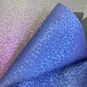 Da PU Tổng Hợp Ba Chiều In Họa Tiết Da Báo Cho Túi Xách Chất Liệu Thủ Công Trang Trí - Product Image 5