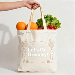 Custom Print Fashion Eco Friendly <b>Canvas</b> <b>Tote</b> Bag Large Capacity Recycle Cotton Shopping Bag - Product Image 1