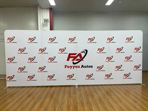 Triển lãm thương mại hiển thị hiển thị nền tường dễ dàng thiết lập căng thẳng vải Backdrop - Product Image 5