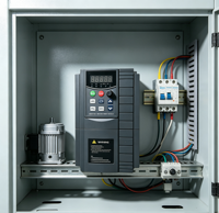 Convertisseur de fréquence monophasé OLU EV510A 2,2 kW 220 V pour la régulation de vitesse des moteurs AC à usage général