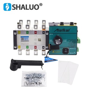 Interruptor de Transferencia Automática Aisikai 100A 4P Trifásico, Doble Fuente de Alimentación ATS250A IP55 Modbus - Product Image 5
