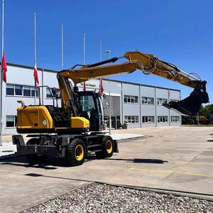 XE160WE Excavatrice sur roues haute performance de 16 tonnes pour les projets de construction et de terrassement - Product Image 2