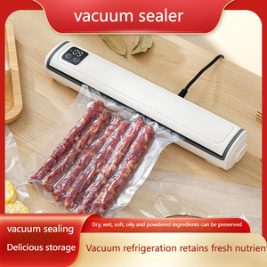 Nueva máquina de sellado al vacío con pantalla Digital para el hogar, máquina de envasado de alimentos para cocina, máquina de moldeo pequeña para el hogar, conservación de alimentos - Product Image 4