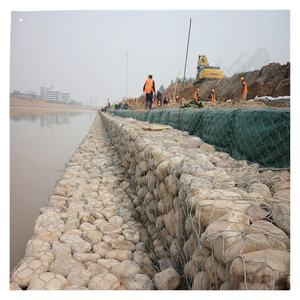 Caisse en gabion en fer traité thermiquement, anti-rouille, écologique, de 3 mètres, pour clôture de balcon et contrôle de l'érosion - Product Image 2