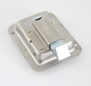 MS8059 صندوق أدوات للقطار مقبض مجداف بقفل مفاتيح ، مزلاج من الفولاذ المقاوم للصدأ لخزانة التوزيع ، بمفتاحين - Product Image 3