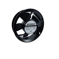 Ventilateur axial 12V DC 172x150x51mm à double roulement à billes, longue durée de vie, pour machine de gravure laser, machine de soudage, armoire de commande