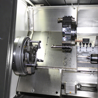 Tour CNC à banc incliné entièrement automatique YH6140A, tour à banc rigide à 45 degrés pour l'usinage des métaux en ingénierie mécanique