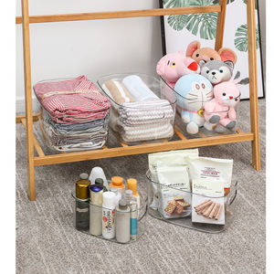 Office Organizing Plastic Lock Airtight Fridge Oval Grade Containers Trunks Storage Box