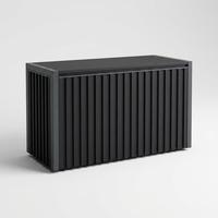 Meuble de cuisine pliant d'extérieur en acier inoxydable 304 avec station barbecue, évier et réfrigérateur pour jardin, patio et cour.