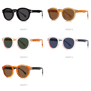 2025 moda Retro Vintage CP marco redondo gafas de sol polarizadas moda gafas de sol para hombres al aire libre clásico Unisex gafas de sol - Product Image 1