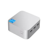 Mini PC QUNSU T8 N5095/N95/N100 N150, Microcomputadora de Escritorio, DDR4 8G/16G 128GB/256GB, LAN Dual, 4K, Triple Pantalla