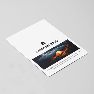 Eco-Friendly Recyclable Paper Flyers &amp; Travel Brochures with Film Lamination | Custom Leaflet <strong>Printing</strong> - Product Image 1