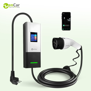 Chargeur EV intelligent de niveau 2, 16A, chargeur de <span class=keywords><strong>voiture</strong></span> électrique, version WiFi APP de base, type 2, 3,5 kW, chargeur EV portable pour usage domestique - Product Image 1