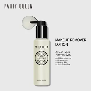 Partyqueen Organische Vloeistof Gezicht En Ogen Reinigen Melk Vriendelijke Olie Gratis Makeup Remover Voor Cleaning