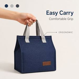 Bolsa Térmica de Poliéster para Botellas de Vino, Personalizada, Aislada, a Prueba de Fugas, Reciclable, para Regalos de Fiestas - Product Image 3