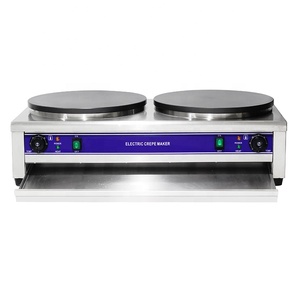 Thiết Bị Nướng Bánh Bằng Thép Không Gỉ Máy Làm <span class=keywords><strong>Crepe</strong></span> Tự Động Hai Tấm Nóng Máy Làm <span class=keywords><strong>Crepe</strong></span> Chạy Điện - Product Image 3