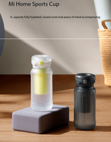 Gobelet portable de grande capacité, sans BPA, étanche, pour la salle de sport et les activités de plein air