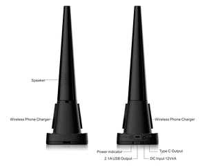 Pantalla publicitaria Talbletop patentada, pantalla dual de 8 pulgadas, pedido de restaurante, menú Digital, estación de carga de Banco de energía - Product Image 5