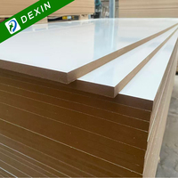 Panneau MDF mélaminé de première qualité, imperméable, texturé, brillant, gaufré ou magique, 18 mm