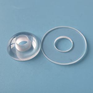 Fabricant de lentilles sphériques en verre optique en silice fondue/saphir personnalisées Fenêtres de protection plates Trou percé - Product Image 2