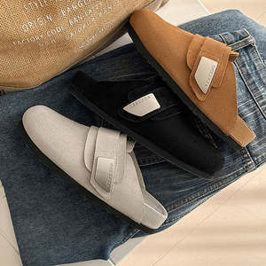 Deran OEM confortable unisexe sabots anti-dérapant semelle en liège Mule pantoufles soutien de la voûte plantaire sabots et Mules sabots quatre saisons automne hiver - Product Image 5