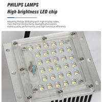 Dapat disesuaikan modul LED 10W 20W 30W aluminium SMD persegi LED lampu jalan dengan lensa LED