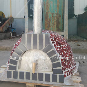 فرن بيتزا احترافي يعمل بحرق الخشب، فرن خبز خارجي يعمل بالحطب - Product Image 5