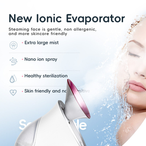Vaporisateur facial ionique nano portable, pulvérisateur de brume électrique pour le visage, appareil de soin de beauté, outil de soin de la peau pour spa à domicile, OEM ODM - Product Image 4
