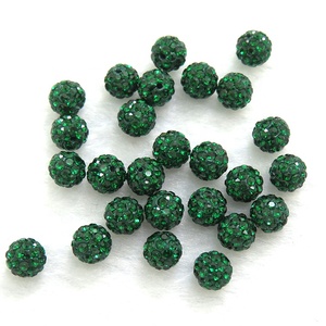 Perles en argile serties <span class=keywords><strong>de</strong></span> strass, perles d'espacement en cristal disco, perles pavées <span class=keywords><strong>de</strong></span> cristal faites à la main pour la fabrication <span class=keywords><strong>de</strong></span> bijoux - Product Image 1