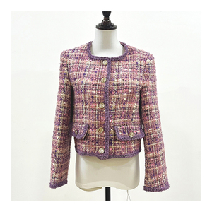 Vintage Importé Old Thrift Lot de Vêtements de Marque Bale Femmes Utilisé Vêtements de Marque Vestes Tweed - Product Image 4