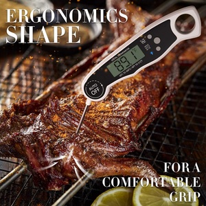 Thermomètre numérique de cuisson pour viande, lait, bonbons, grillades et barbecue, avec sonde pliable à lecture instantanée – Meilleure vente - Product Image 6