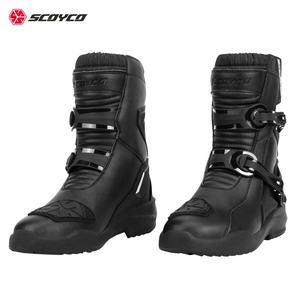 Respirant aventure tenue décontracté résistant moteur <span class=keywords><strong>Motocross</strong></span> bottes Touring hommes moto équitation chaussures de sport imperméables - Product Image 2