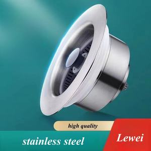 Filtro de desagüe de acero inoxidable para fregadero de cocina con sistema de rebote y tapón - Product Image 4