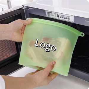 Bolsas Herméticas Transparentes de Silicona, Gruesas y Autosellables, Contenedores de Almacenamiento para Cocina y Bebés - Product Image 6