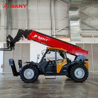 Chargeur télescopique SANY avec une hauteur de levage de 13,4 m et une capacité de 3,6 T pour entrepôt et construction
