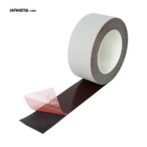 Recyclable Anti-slip Embossed Surface Dimple Silicone Coated Rubber Roller Wrapping Covering Winding Self Adhesive Tape