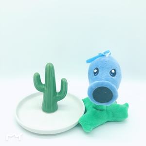 Nueva planta girasol Zombie Plantsvs.ZombiesHD juguete de peluche <span class=keywords><strong>Mini</strong></span> mochila llavero juguete de peluche - Product Image 4