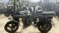 2024 Hot Selling Customized Folding Electric Bicycle 2 Wheel 14" Tire Lithium Battery Brushless Motor 500W Sidecar for Adults