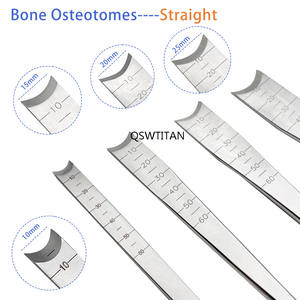 Beenbeitel Rvs Osteotoom 10Mm-25Mm Osteotoom Rechte Gebogen Orthopedie Instrumenten - Product Image 5