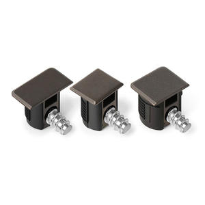 素材ミニマリストスタイルプレートサポートブラケット家具見えないコネクタ取り外し可能な設置ディスプレイキャビネットハードウェア - Product Image 1