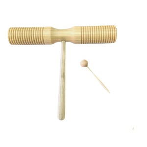 लकड़ी की दोहरी ध्वनि क्लैपर ऑर्फ प्रभाव उपकरण बच्चों के प्रारंभिक शिक्षा खिलौने किंडरगार्टन शिक्षण सहायक - Product Image 4