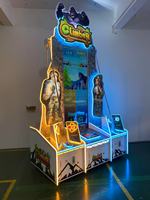 Machine d'arcade interactive de combat PVP 1v1 avec jeu de grimpeur de rochers, écran LED vertical pour l'intérieur