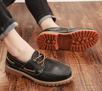 Nouvelles Bottes Basses Classiques en Cuir de Vachette Haut de Gamme pour Hommes, Lacets, Pointures 38-44, Antidérapantes, Marque de Luxe, Prix Abordable