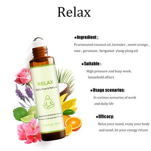 OEM/Venta al por Mayor, Set de Aceites Esenciales de 10 ml, Mezcla de Lavanda y Naranja Dulce para Relajarse y Aliviar el Estrés, Mejora el Estado de Ánimo - Product Image 1