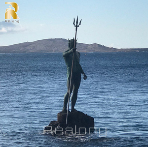 Escultura de Metal de <span class=keywords><strong>Poseidón</strong></span> de Tamaño Real, Precio de Fábrica, Moderna, de Bronce, para Jardín - Product Image 5