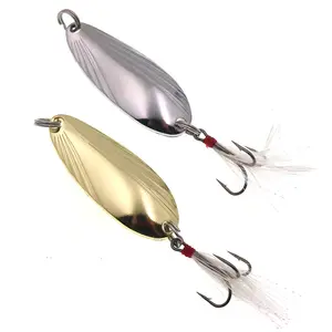 JETSHARK NEW DESIGN Metal Spoon Bait 5g 8g 14g metal spoon fish lure