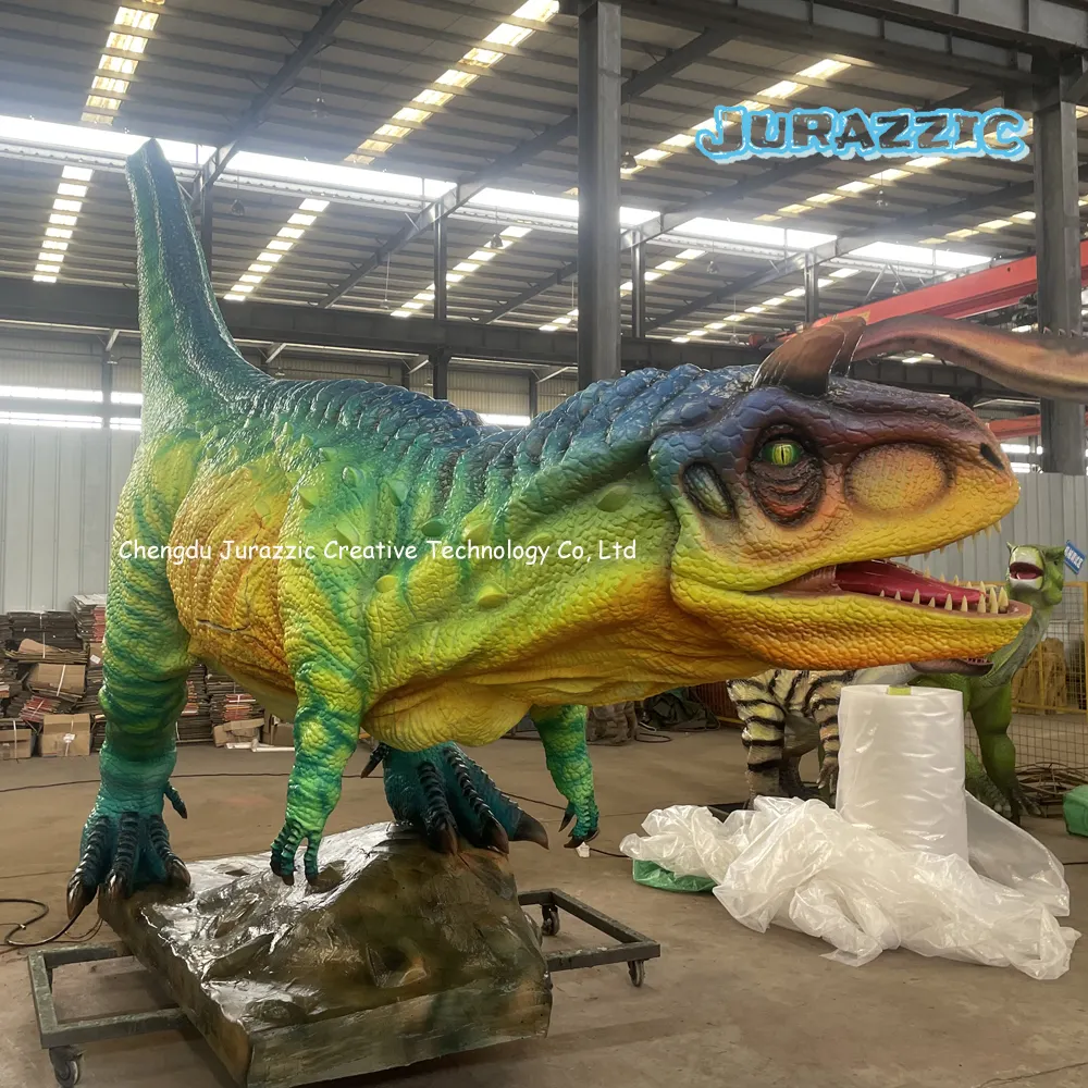 Modelo de dinossauro animatronic para venda, tamanho de vida, modelo de dinossauro jurássico, parque, decoração 3d, indução infravermelha, iniciar dino réplica